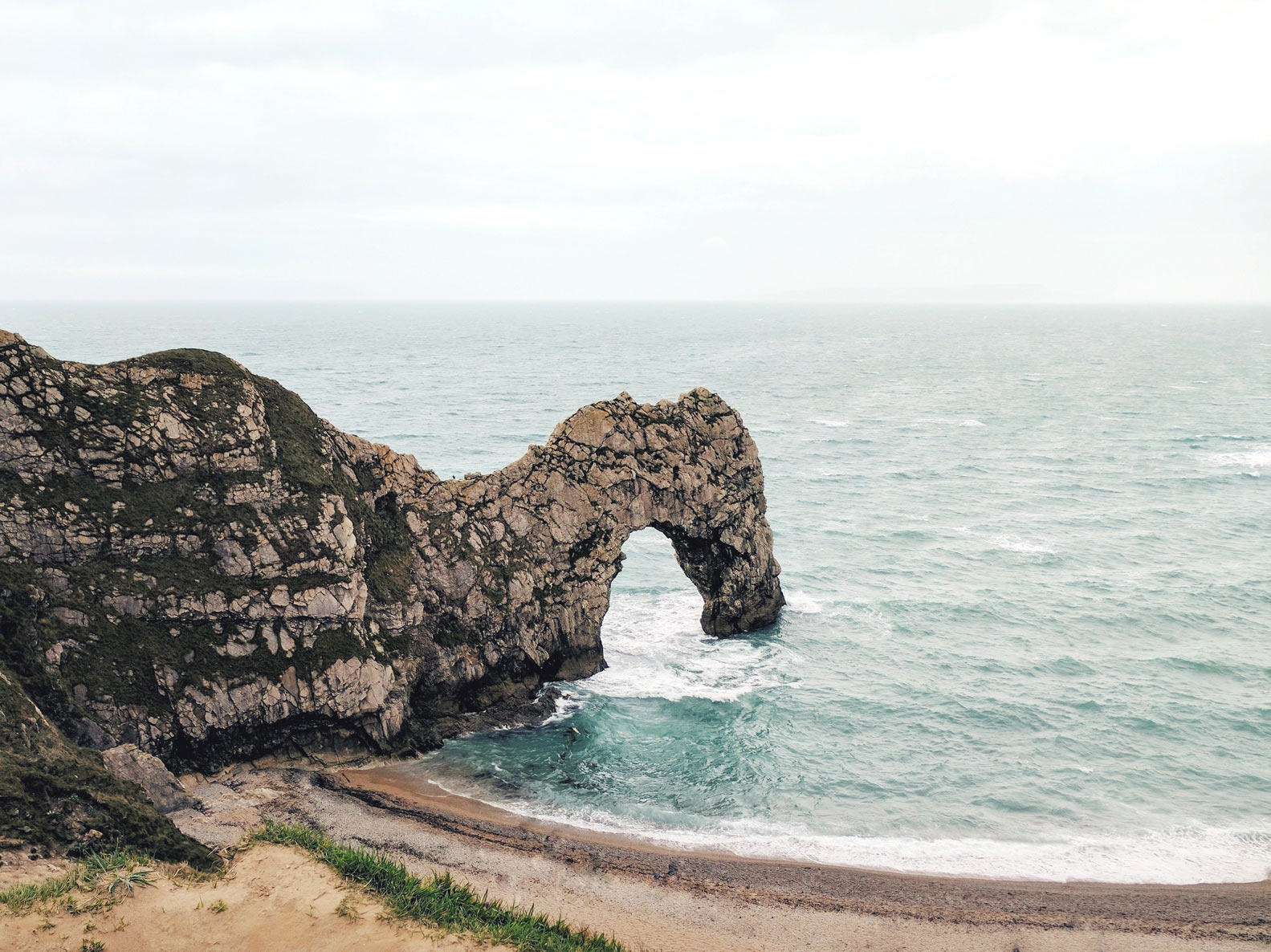 view from half way up