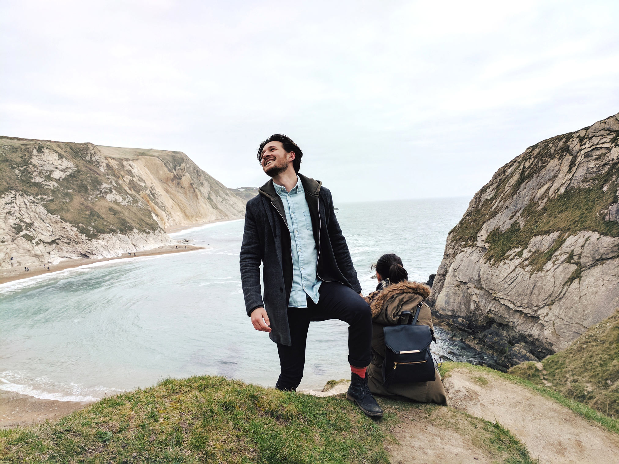 view from half way up